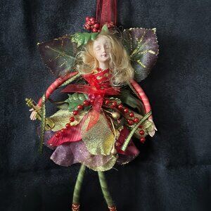 Vintage Rose Petal Woodland Fairy